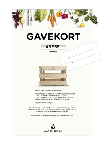gavekort