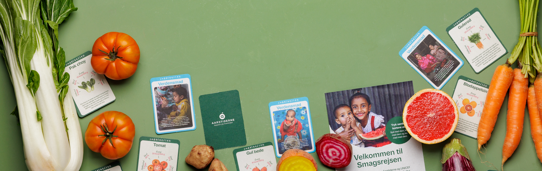 Få samlekort med i din måltidskasse 
